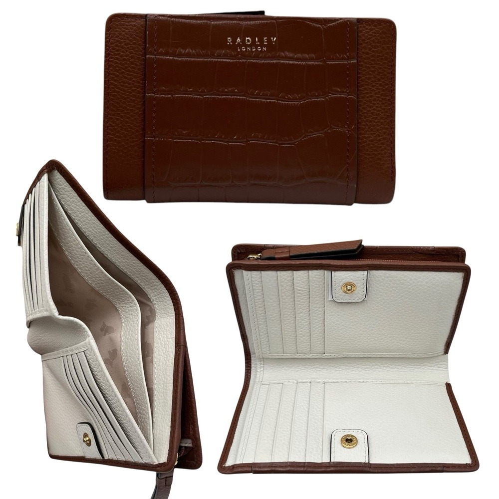 RADLEY London Downtown Women's Bifold Leather Wallet Purse Dark Brown